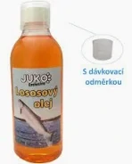 Lososový olej s odměrkou pro psy, doplněk stravy s Omega 3